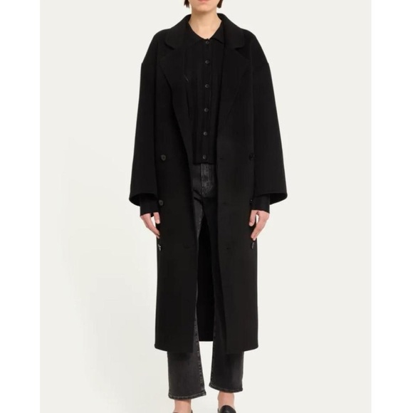 LOULOU STUDIO Cashmere Borneo Coat size small - Picture 5 of 6